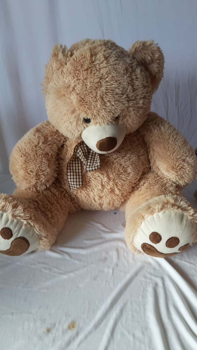 Urso Beje G - Boutique festa locações 