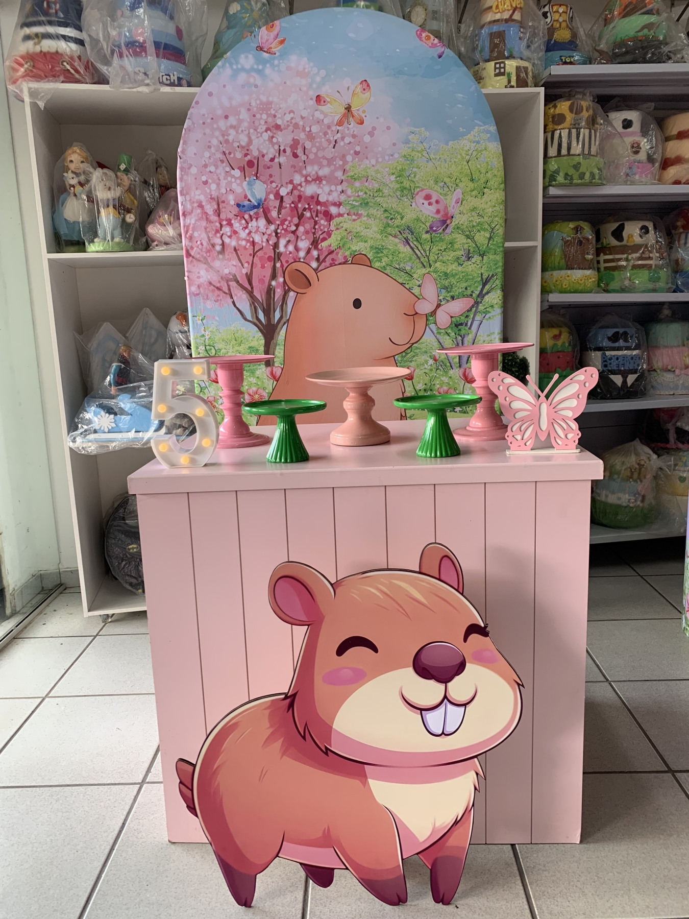 Capivara - Boutique festa locações 