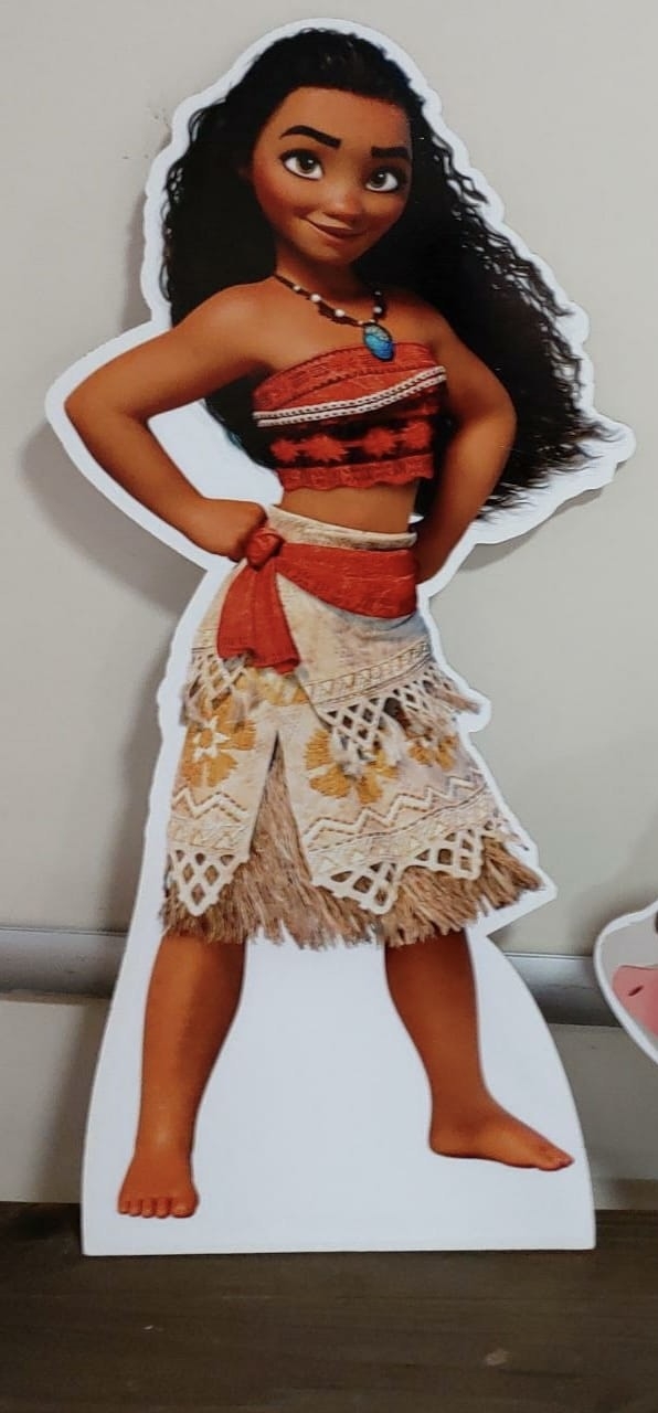 Moana de Mdf - Boutique festa locações 