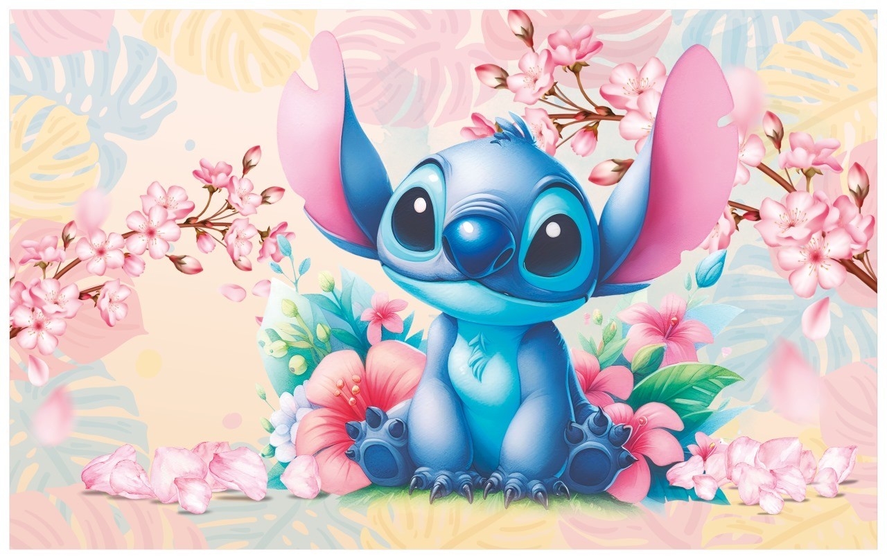 Painel Retangular Stitch - Boutique festa locações 