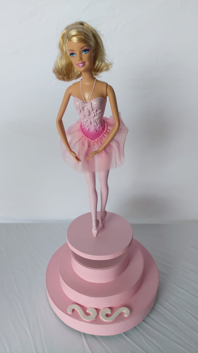 Barbie Bailarina Rosa - Boutique festa locações 