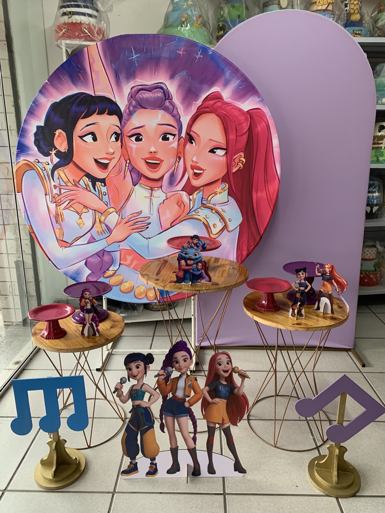 Guerreiras Do Kpop - Boutique festa locações 