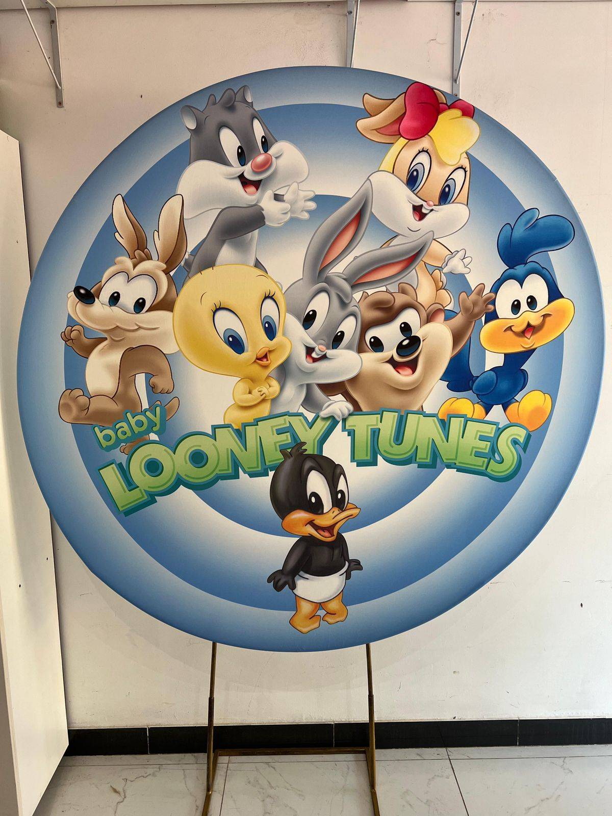 Capa Painel Baby Looney Tunes - Boutique festa locações 