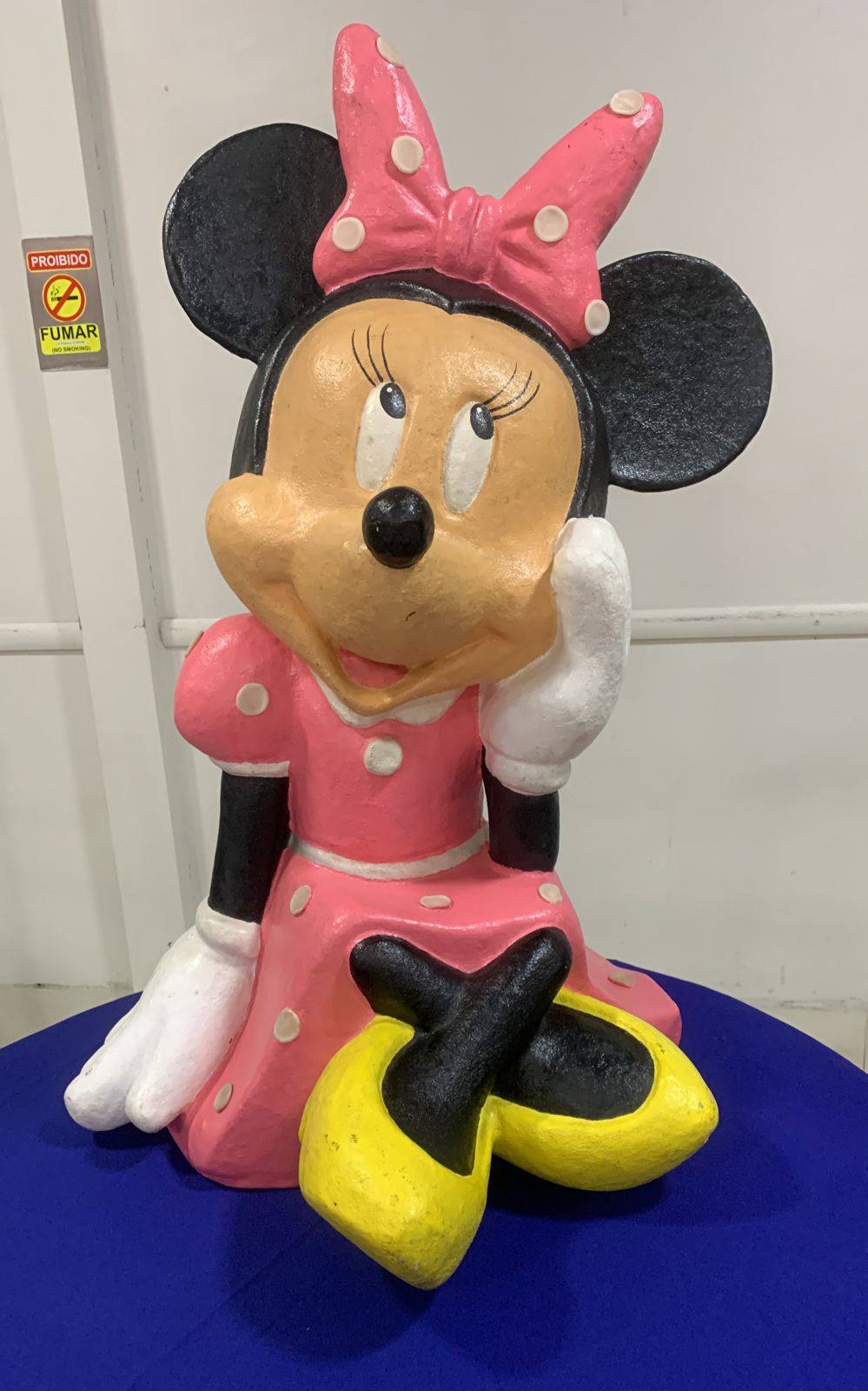 Minnie  Rosa Fibra 1 - Boutique festa locações 