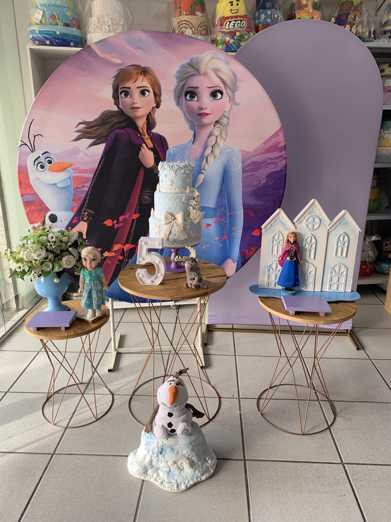 Frozen - Boutique festa locações 
