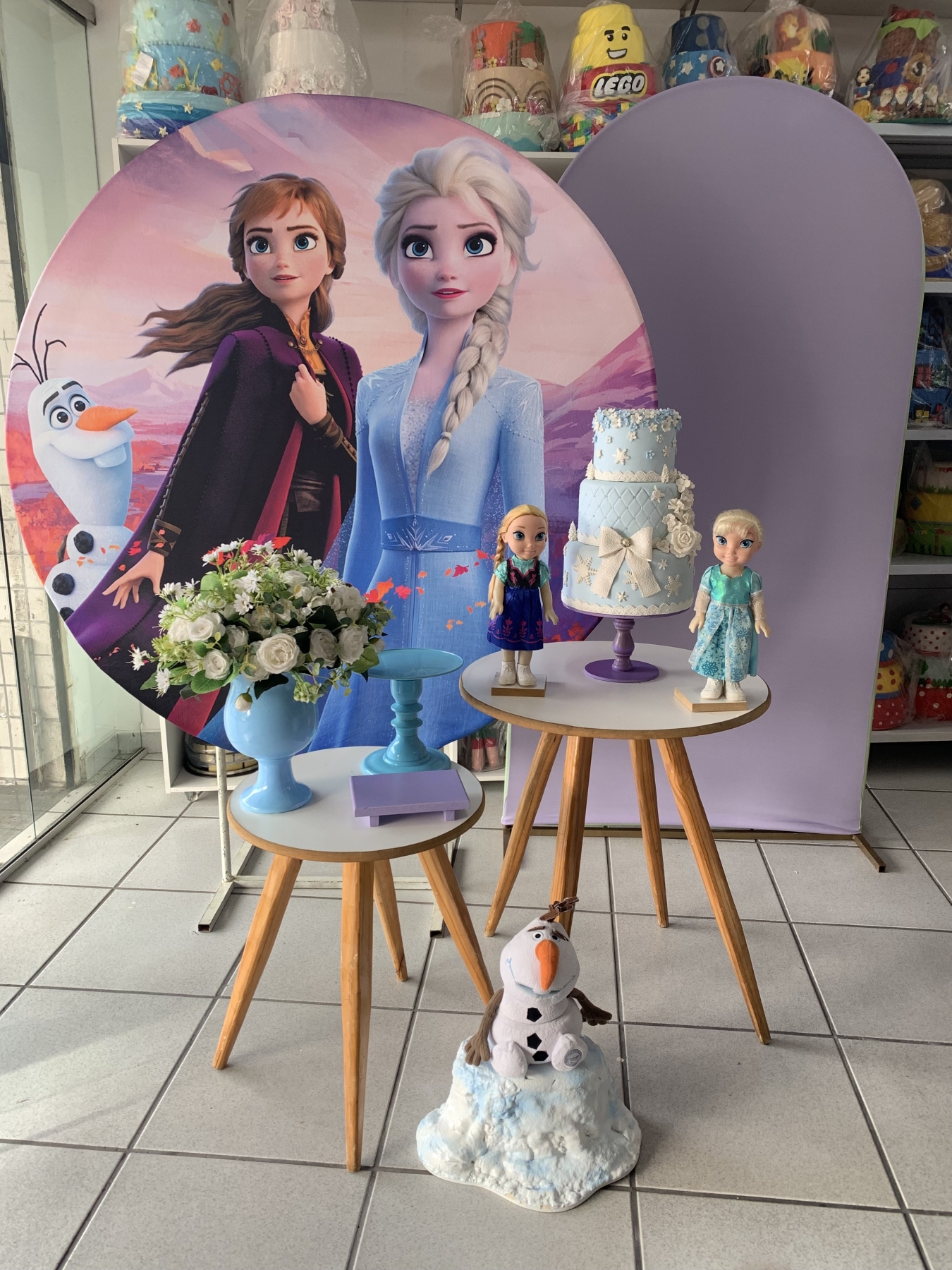Frozen - Boutique festa locações 