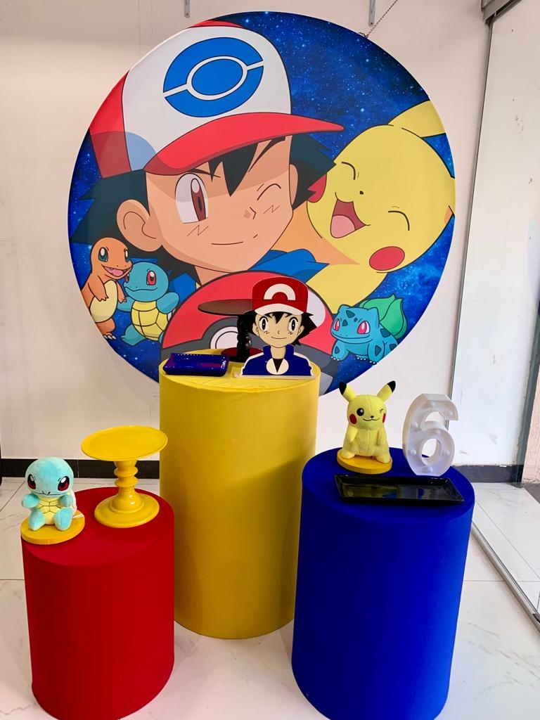 Pokemon 1 - Boutique festa locações 