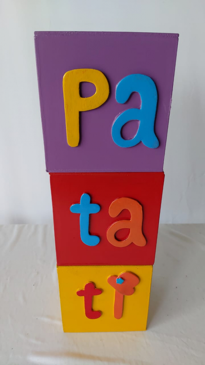 Cubo Patati / Patati Patatá - Boutique festa locações 
