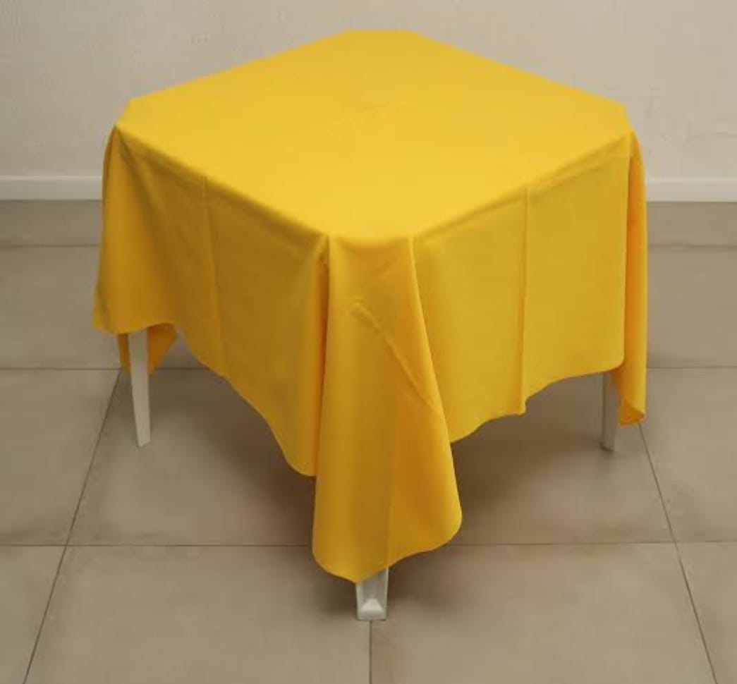 Forro Quadrado 1,50 X 1,50 Amarelo - Boutique festa locações 