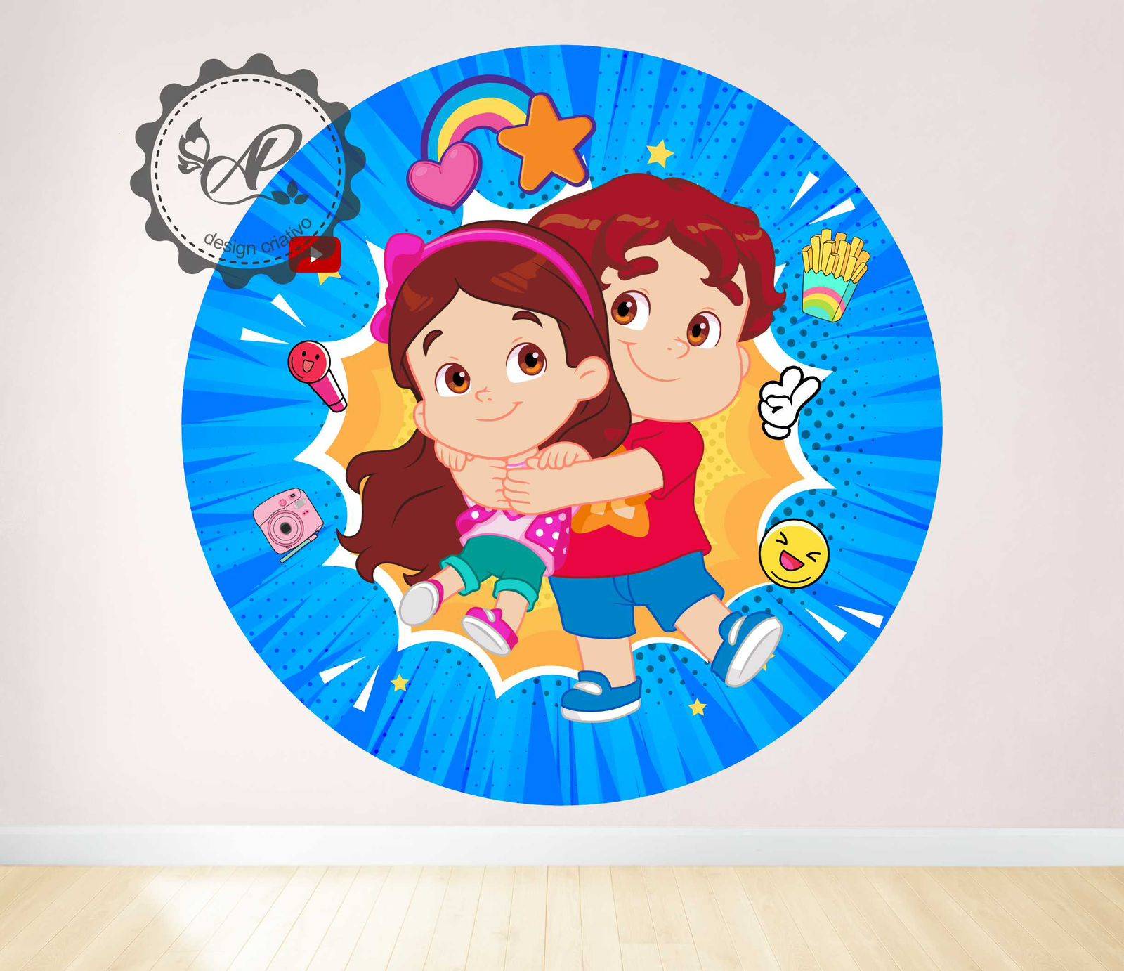 Capa Painel Maria Clara E Jp - Boutique festa locações 