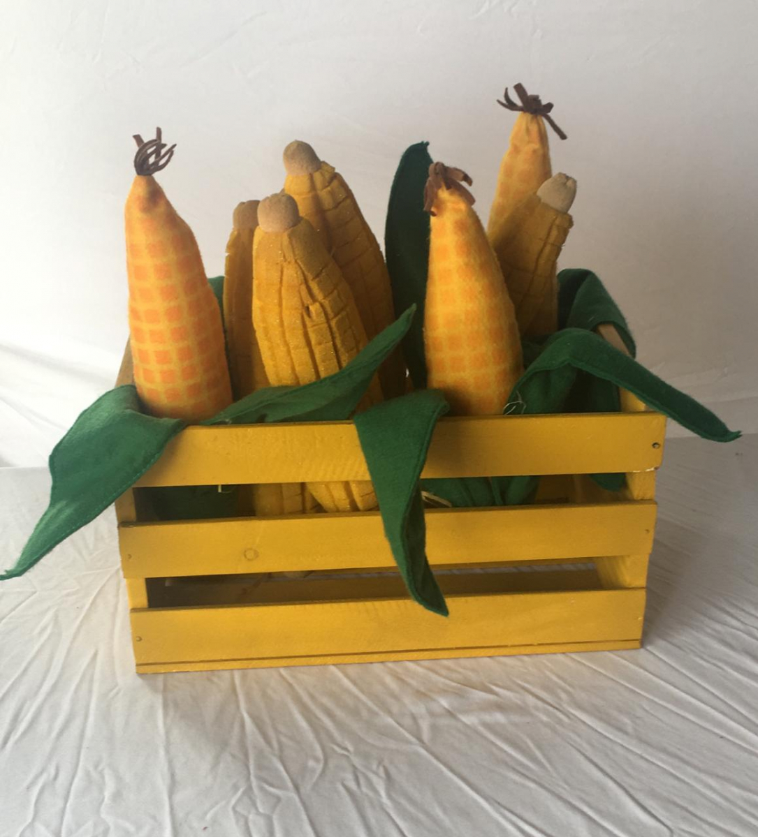 Cesto Com Milho Com 6 Espiga - Boutique festa locações 