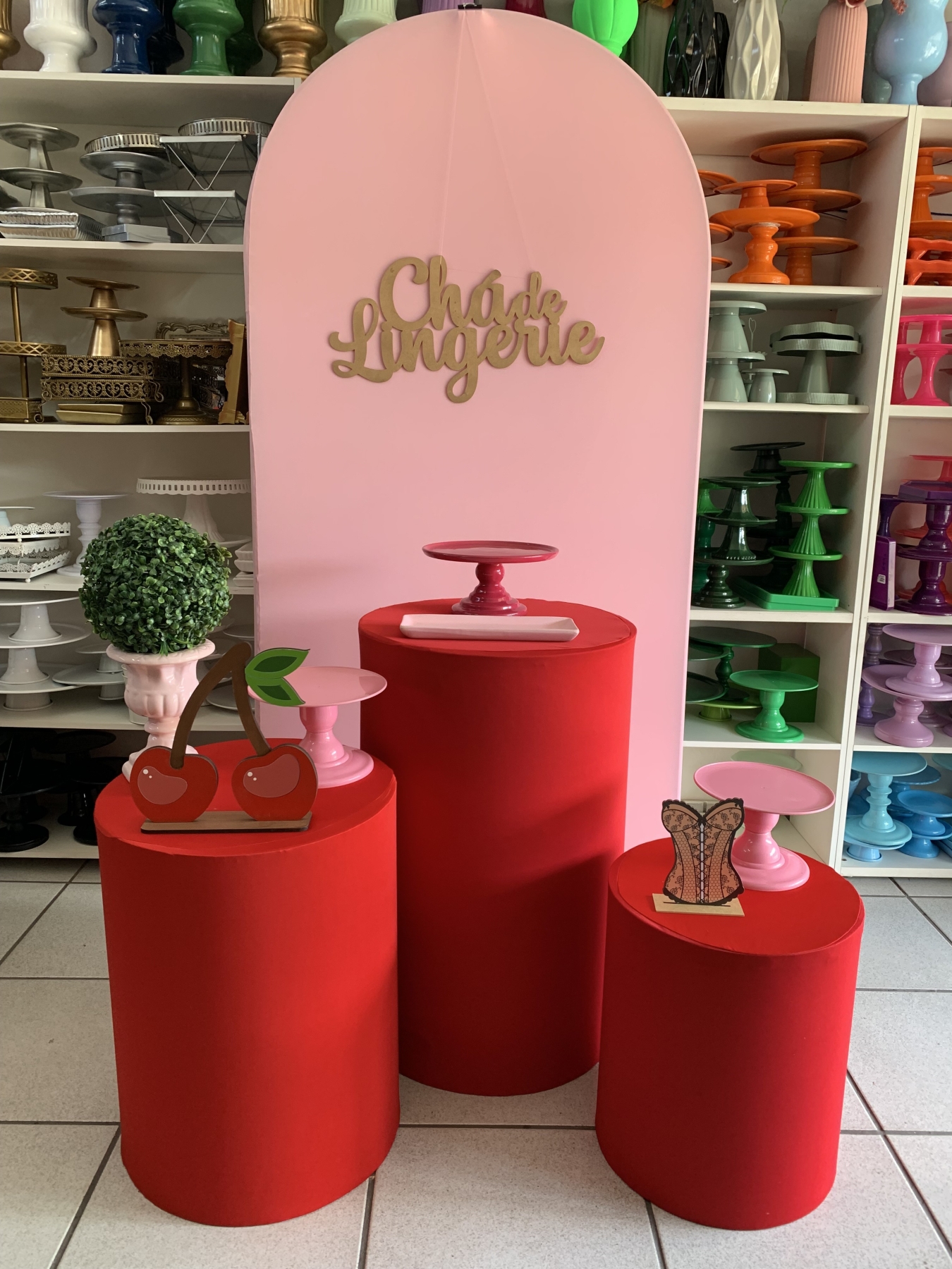 Chá de Lingerie - Boutique festa locações 