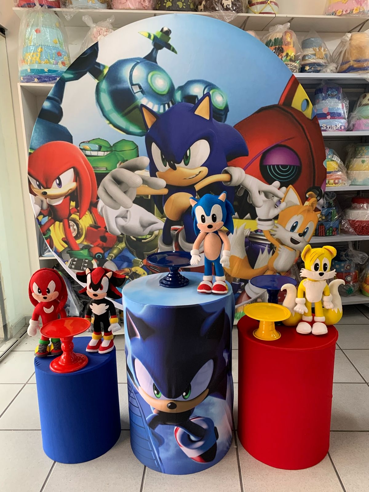 Sonic - Boutique festa locações 