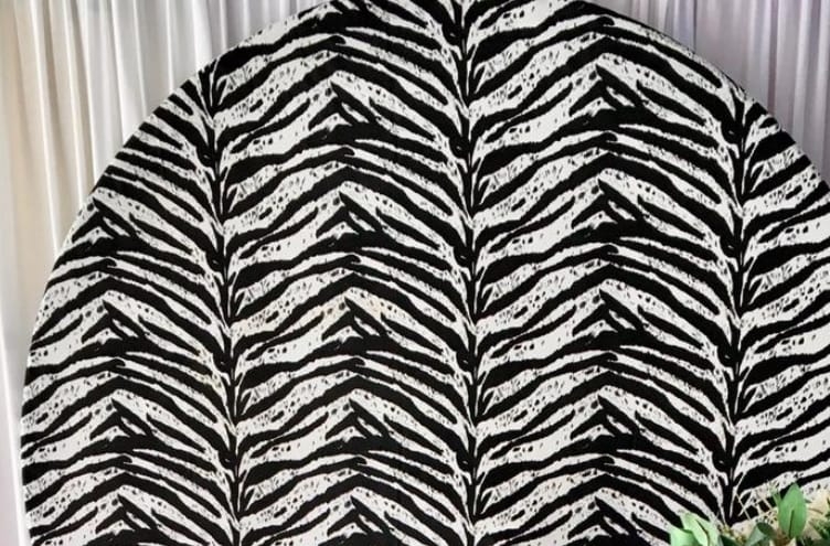 Capa Painel Zebra 1,50M - Boutique festa locações 