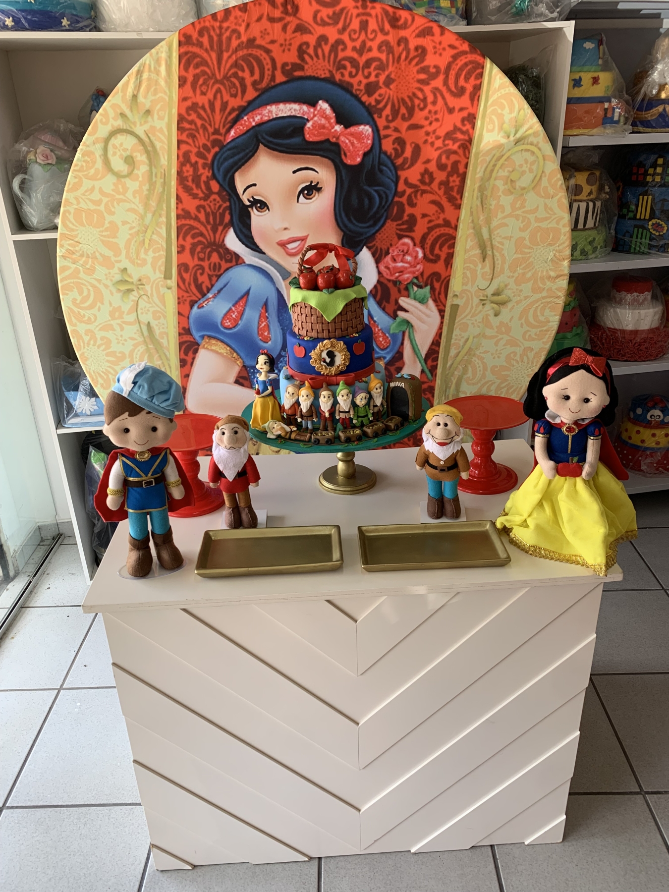 Branca de Neve - Boutique festa locações 