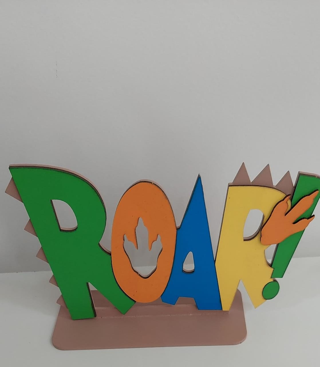 Display Dinossauro Baby Roar Mdf - Boutique festa locações 