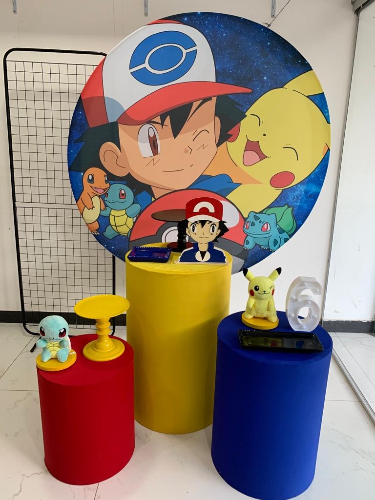 Pokemon 3 - Boutique festa locações 
