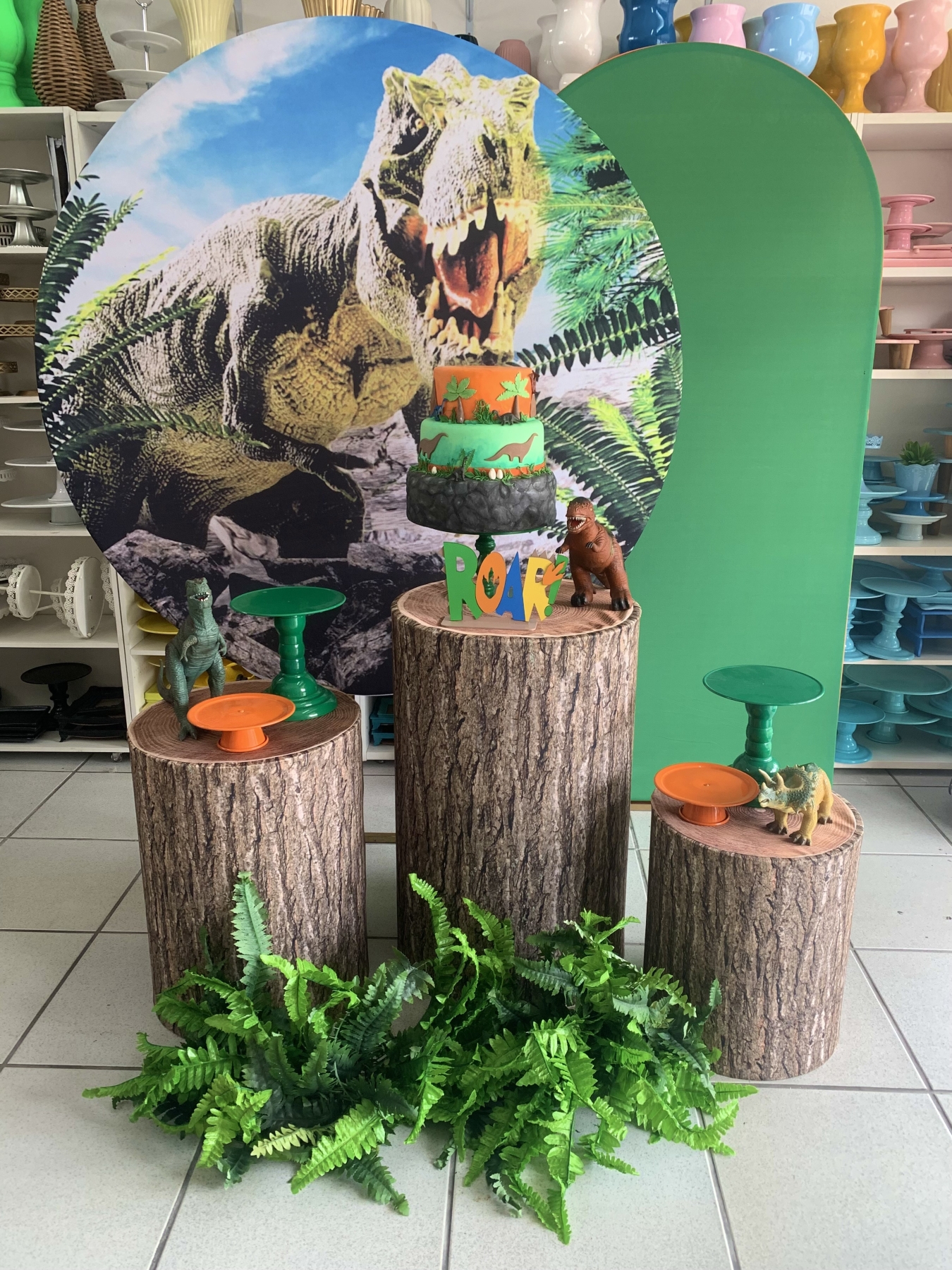 Dinossauro - Boutique festa locações 