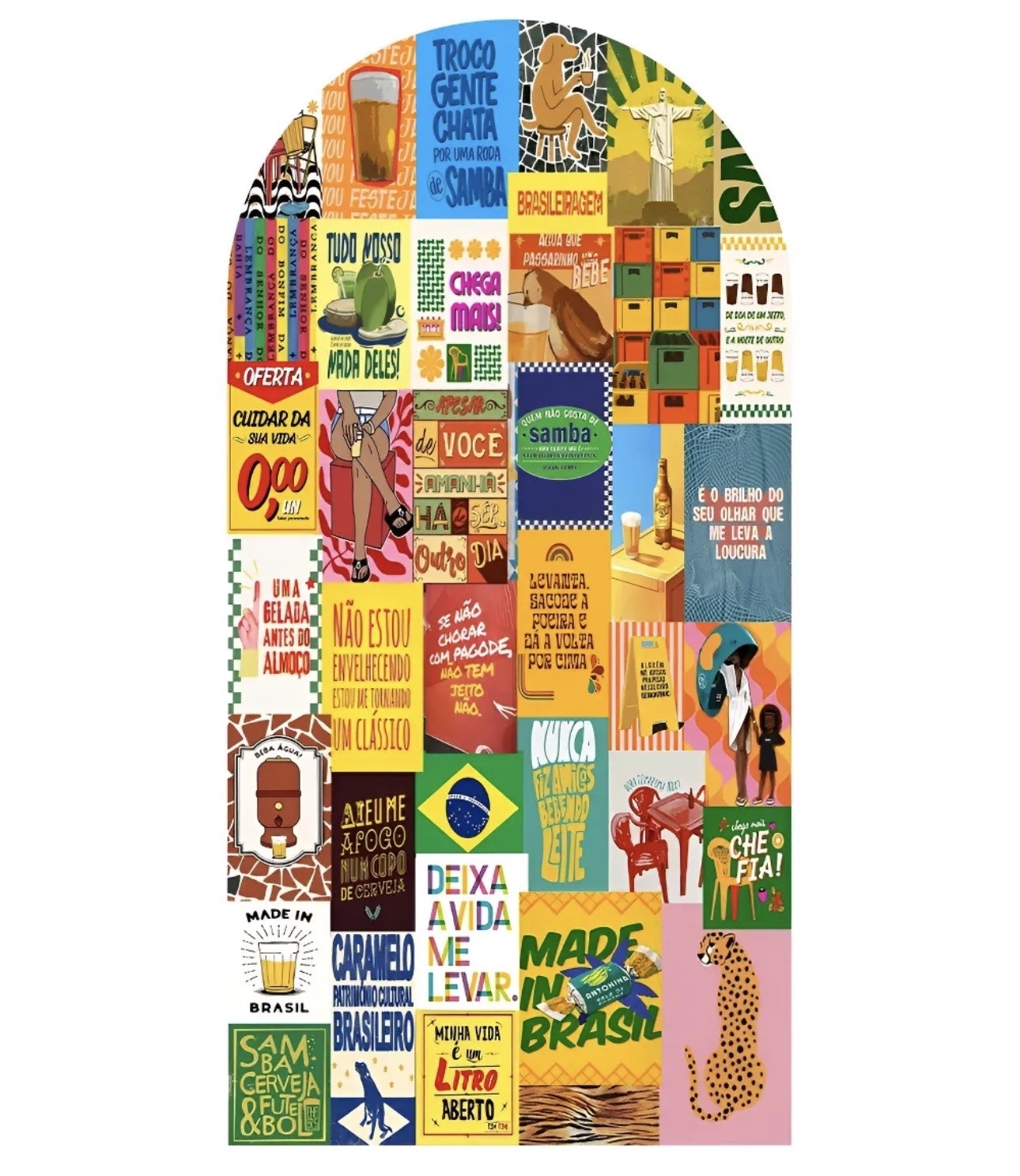 Capa Painel Romano Brasilidades - Boutique festa locações 