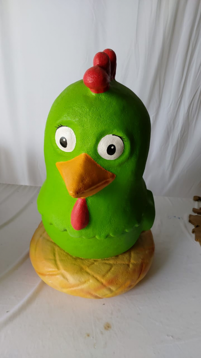 Pintinho Verde Galinha  Pintadinha - Boutique festa locações 