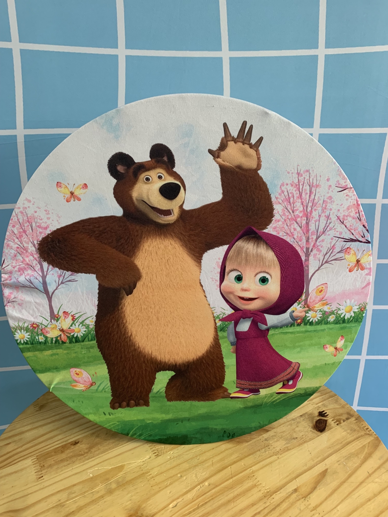 Capa Painel  Masha E O Urso 50Cm - Boutique festa locações 