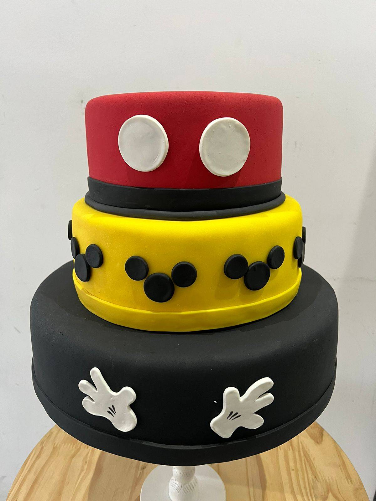 Bolo Fake  Mickey 1 Biscuit - Boutique festa locações 