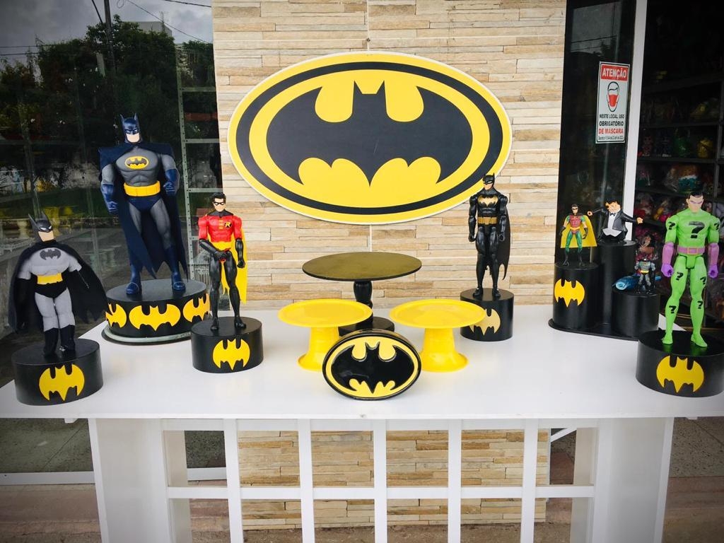 Kit Mesa Batman - Boutique festa locações 