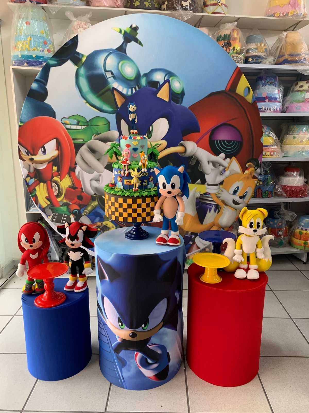 Sonic - Boutique festa locações 