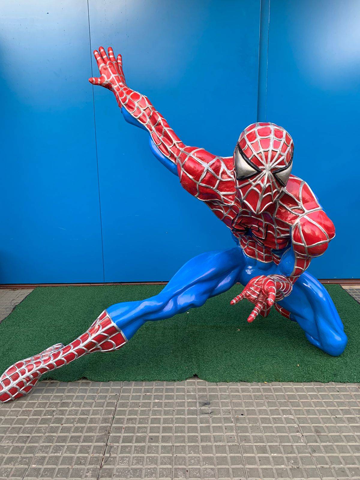 Homem Aranha Fibra Grande - Boutique festa locações 