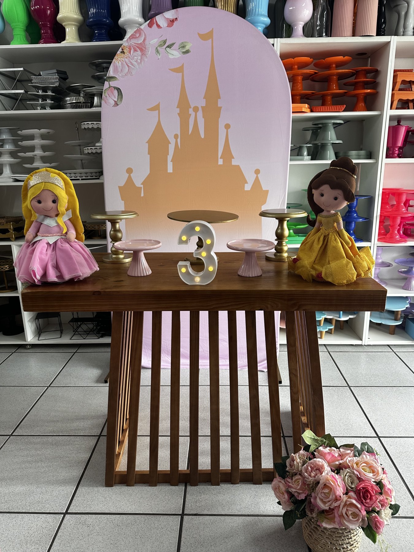 Princesas - Boutique festa locações 