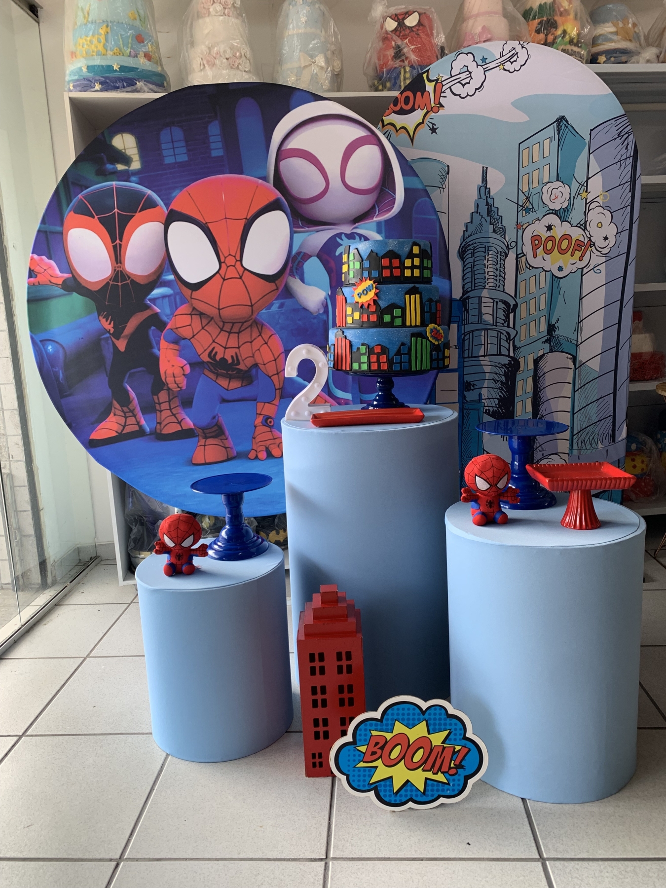 Spidey E Seus Amigos Espetaculares - Boutique festa locações 