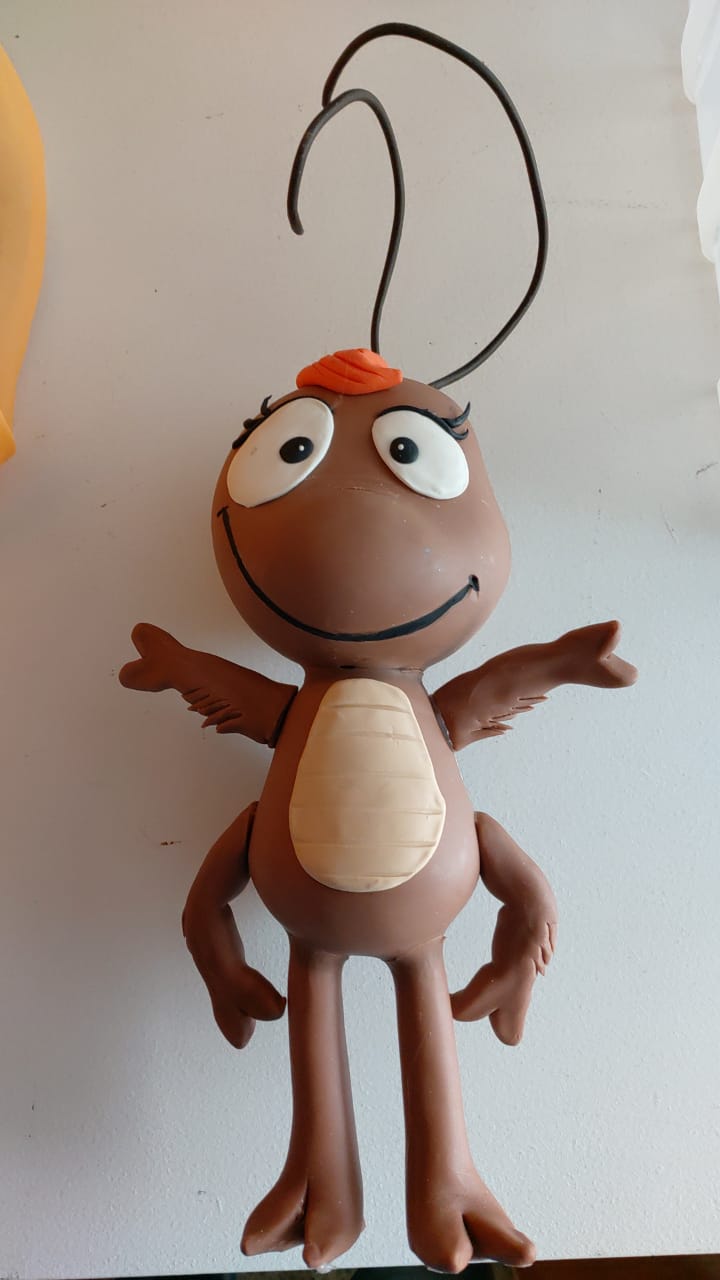 Baratinha  Galinha Pintadinha Biscuit - Boutique festa locações 