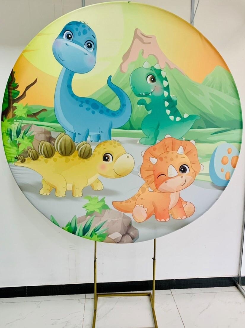 Capa Painel Dinossauro Baby 1,50M - Boutique festa locações 