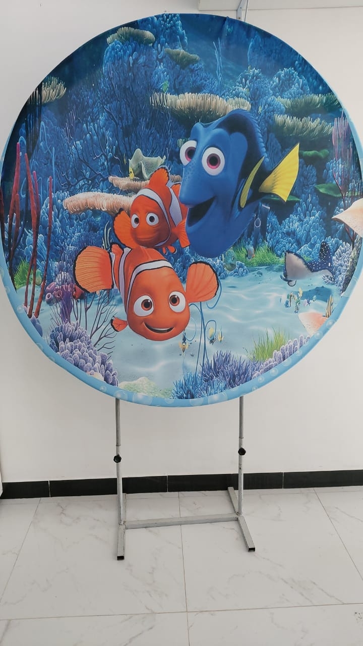 Capa Painel Procurando Nemo 1,50M - Boutique festa locações 