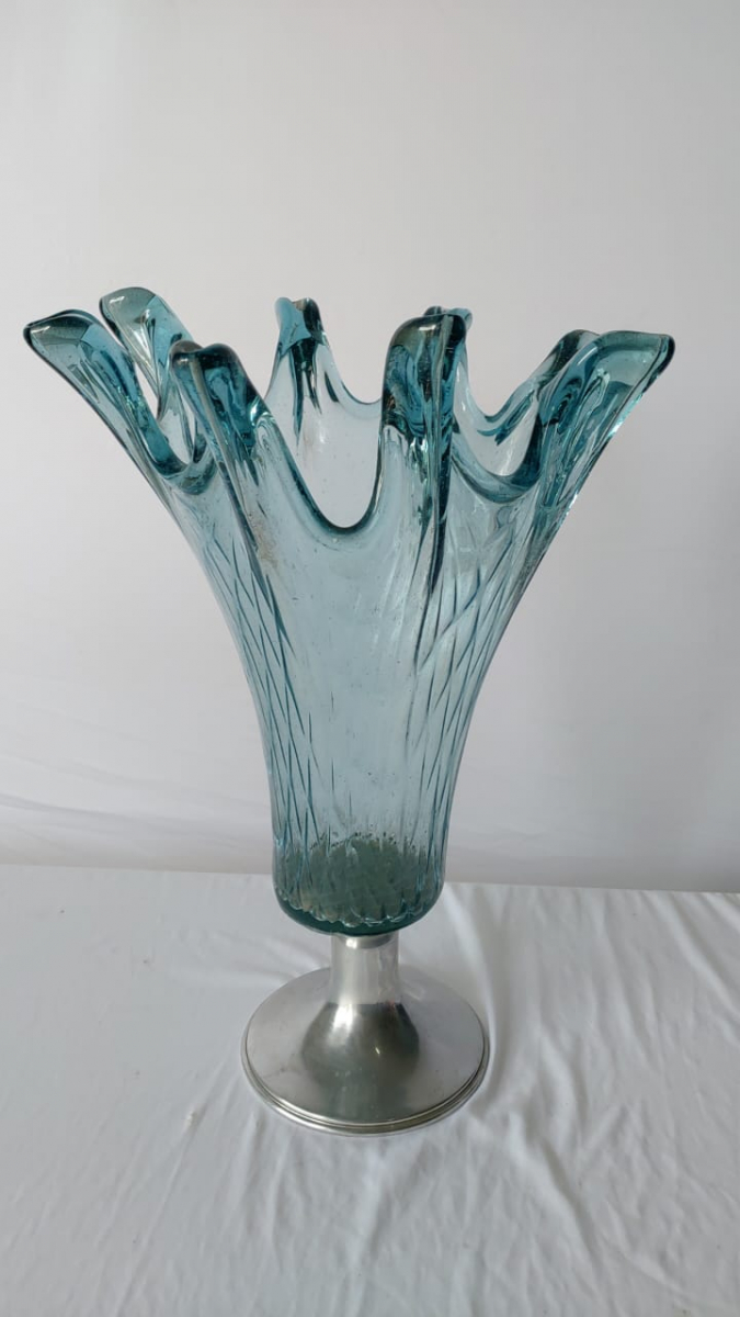 Vaso de Flor  Vidro Transparente - Boutique festa locações 