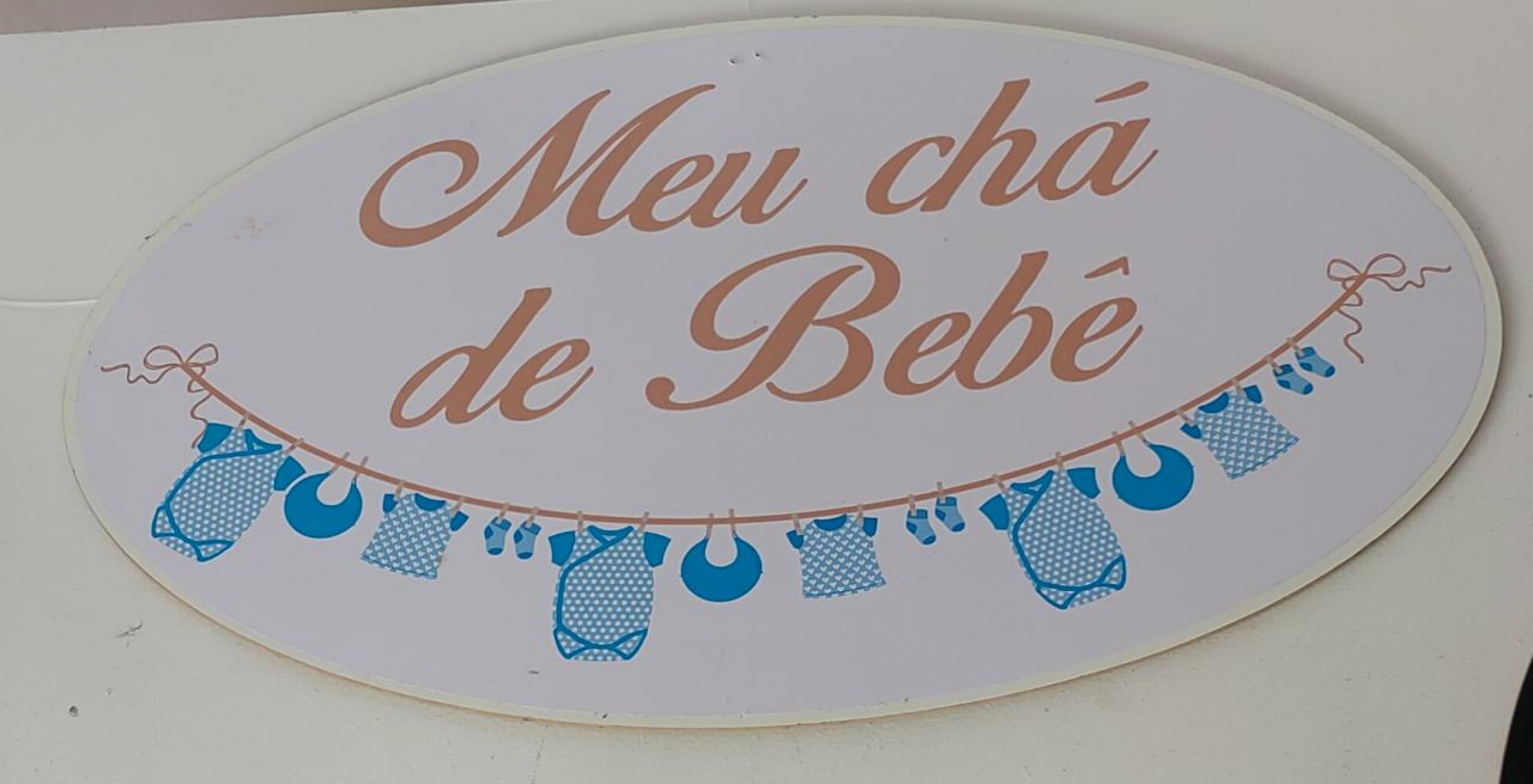 Elipse  Para Painel Meu Chá de Bebê - Boutique festa locações 