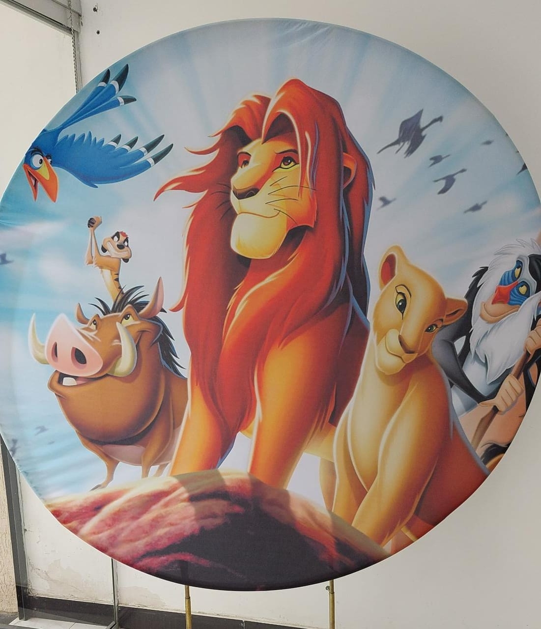 Capa Painel Rei Leão 1,50M - Boutique festa locações 