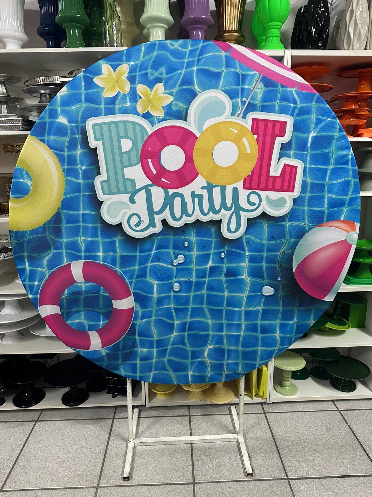 Capa Painel Pool Party - Boutique festa locações 