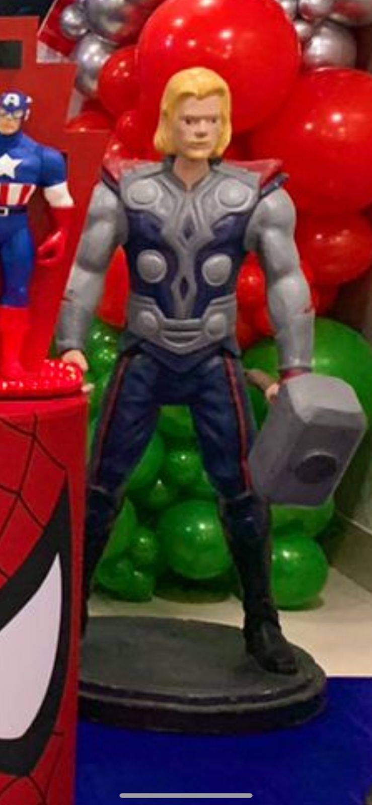 Thor Fibra Vingadores - Boutique festa locações 