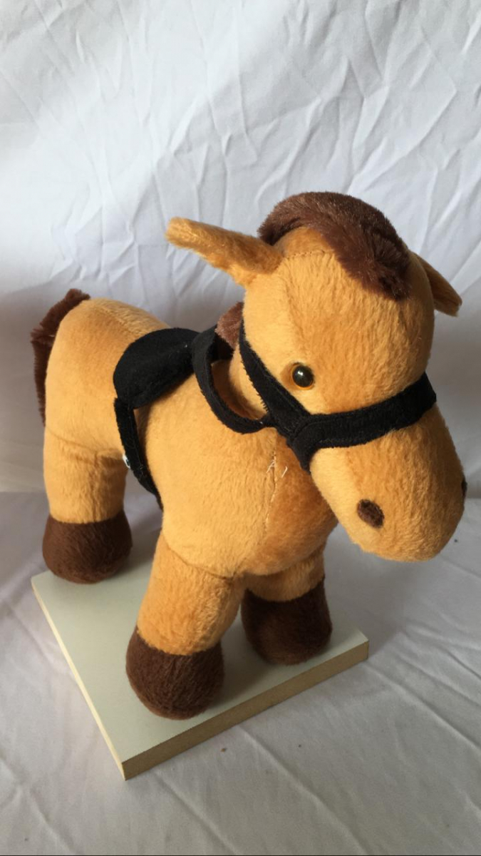 Cavalo Pelúcia  Fazendinha - Boutique festa locações 