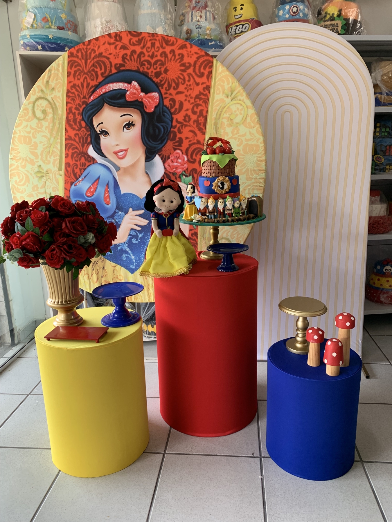 Branca de Neve - Boutique festa locações 
