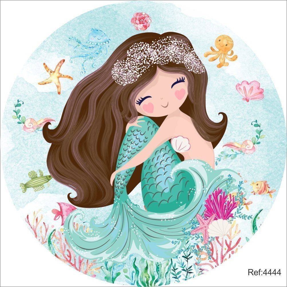 Capa Painel Sereia - Boutique festa locações 