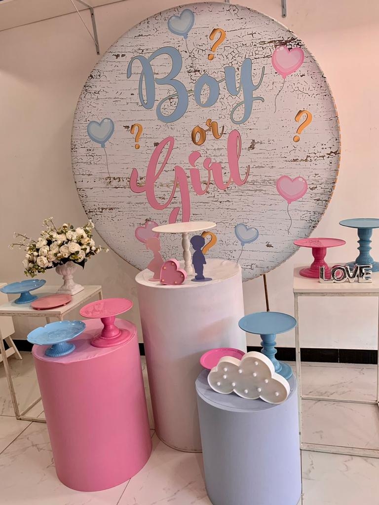 Chá Revelação - Boutique festa locações 