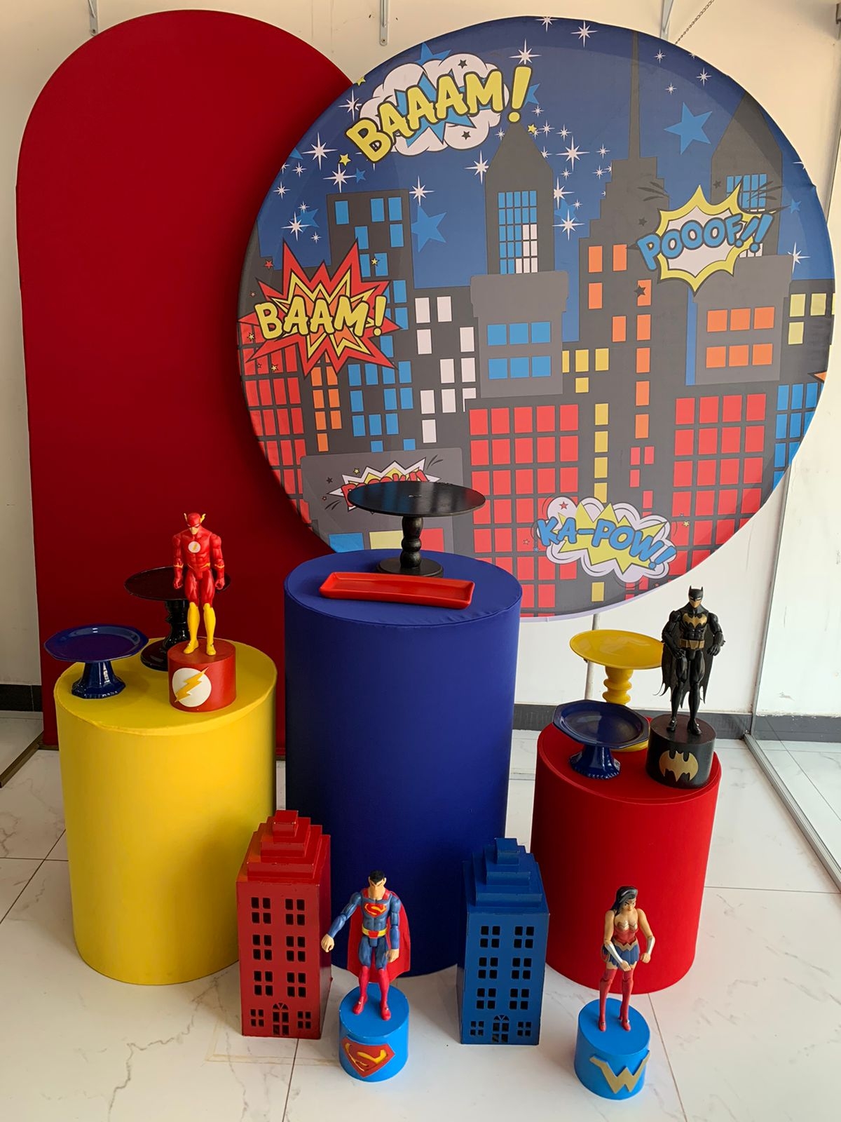 Liga da Justiça - Boutique festa locações 