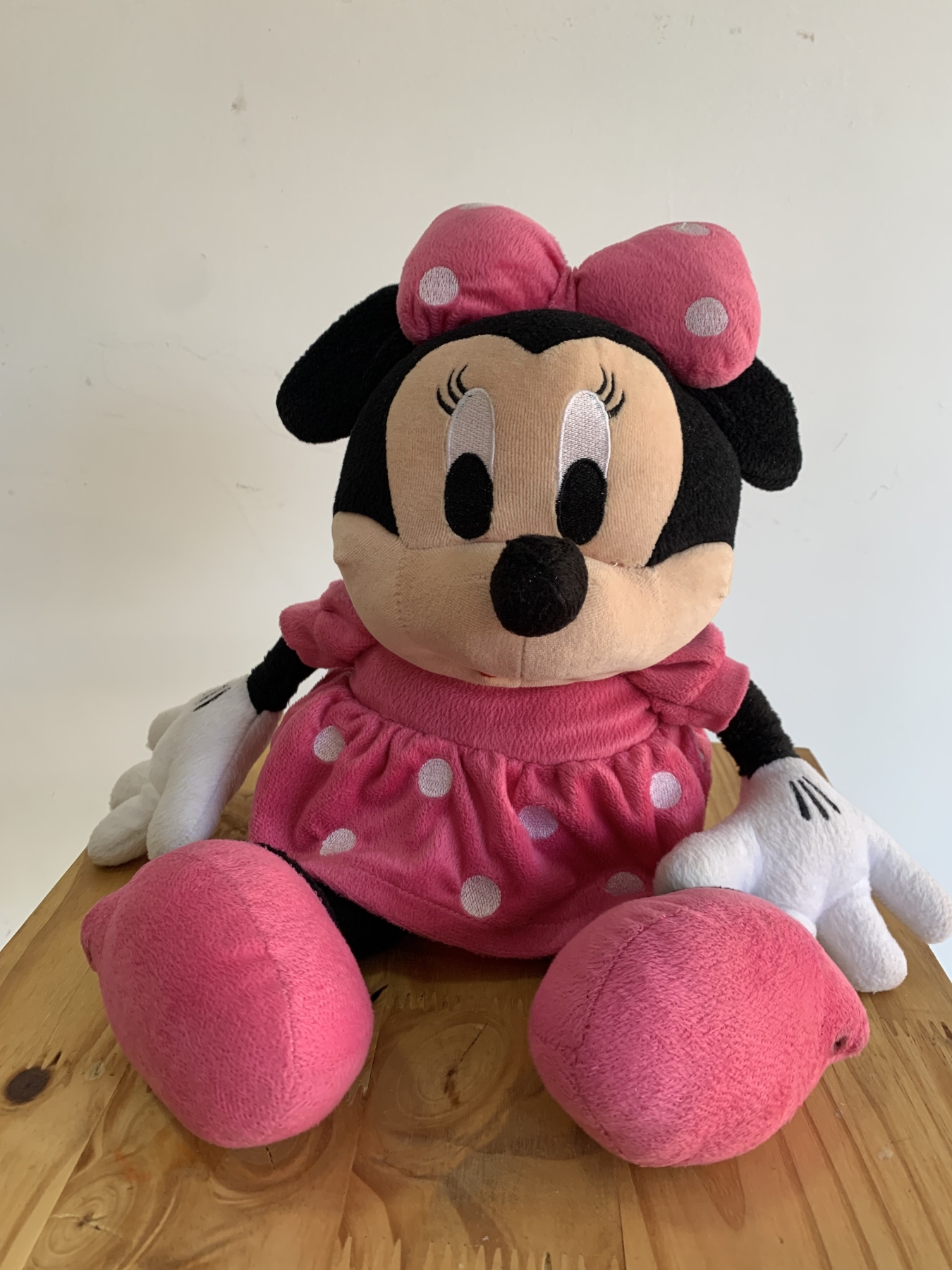 Pelúcia Minnie Rosa G. - Boutique festa locações 