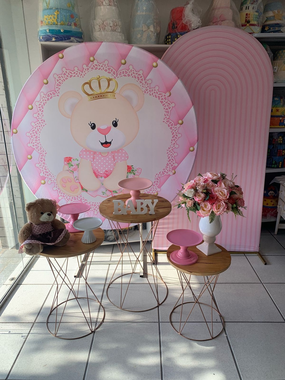 Chá de Bebê - Boutique festa locações 