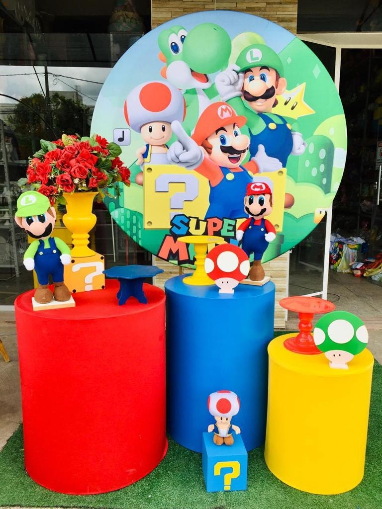 Super Mario - Boutique festa locações 
