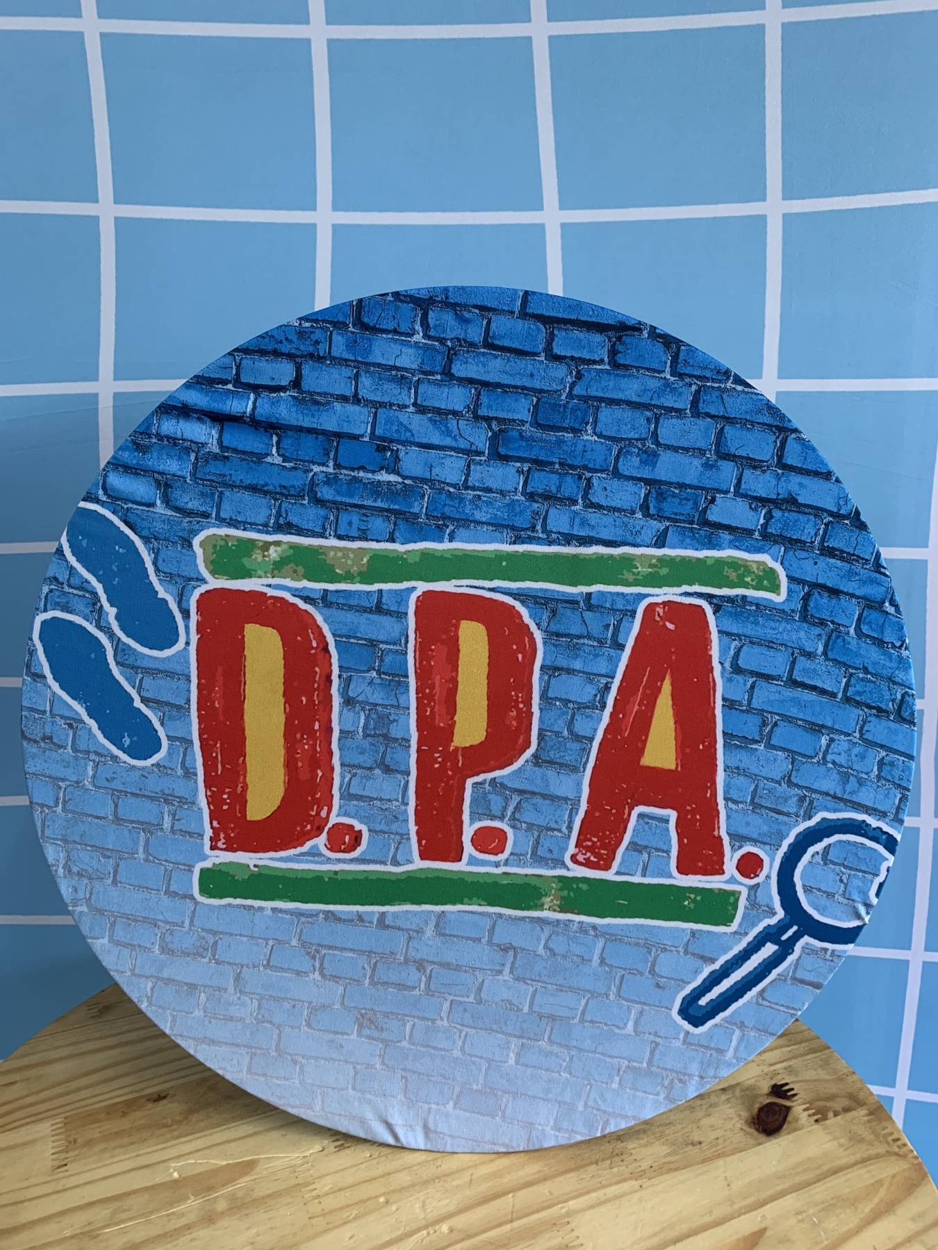 Capa Painel  Dpa (Detetives Do Prédio Azul) 50Cm - Boutique festa locações 
