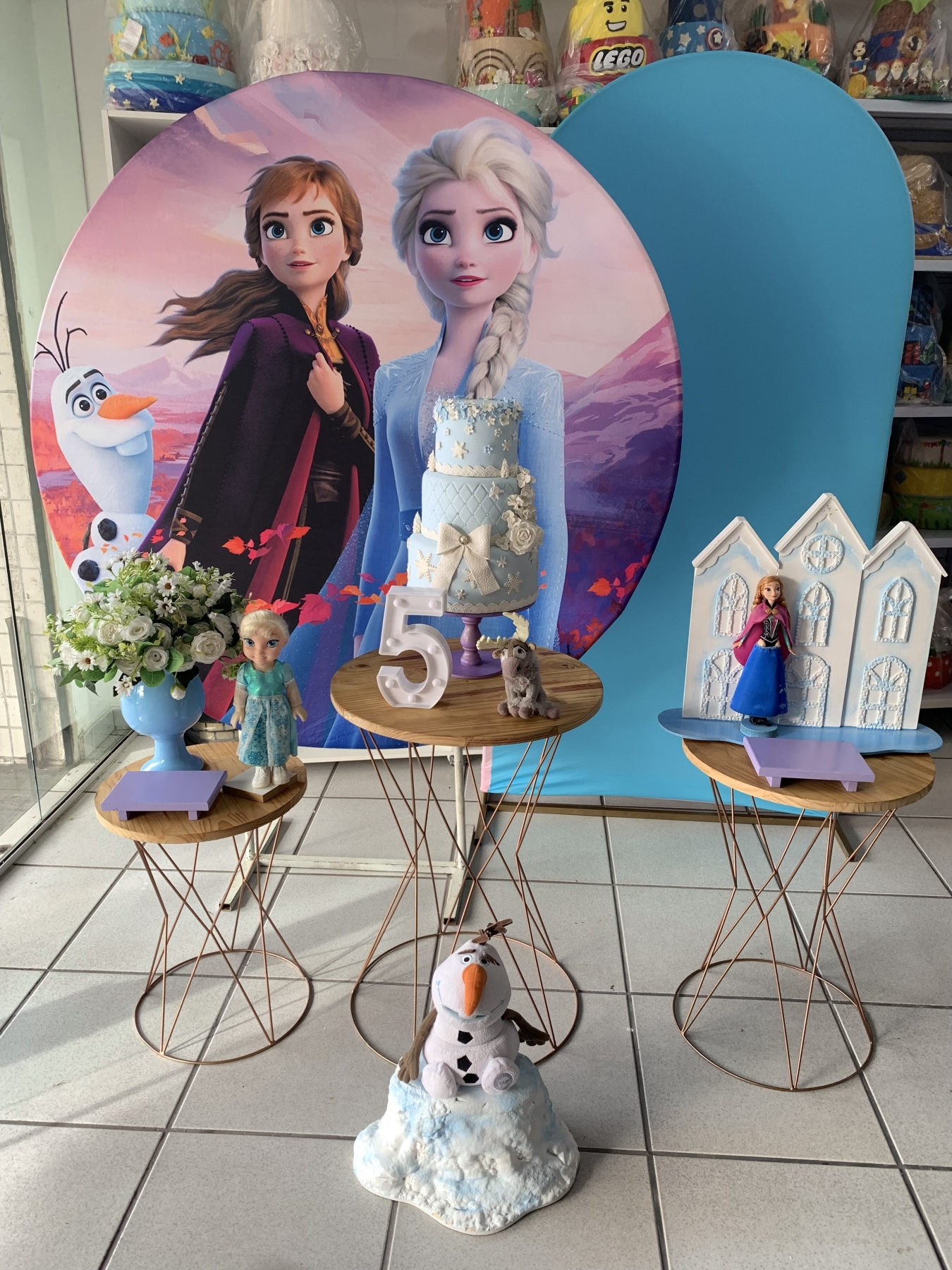 Frozen - Boutique festa locações 
