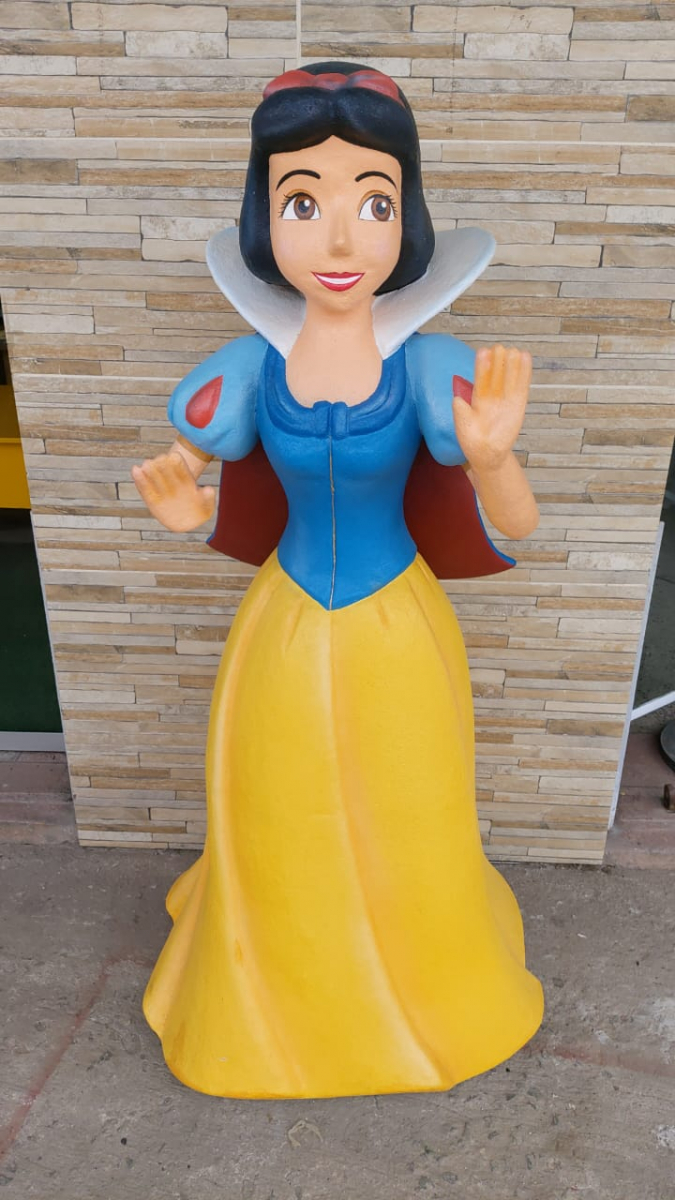 Fibra Branca de Neve / Fibra Princesas - Boutique festa locações 